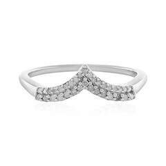 Bague en argent et Diamant I2 (I)