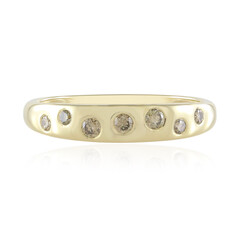 Bague en or et Diamant champagne SI1