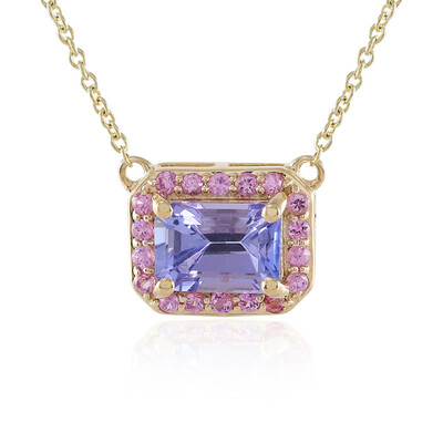 Collier en or et Tanzanite
