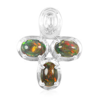 Pendentif en argent et Opale Mezezo