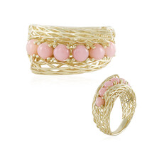 Bague en or et Opale rose (Ornaments by de Melo)