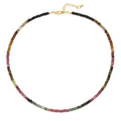 Collier en argent et Tourmaline
