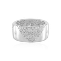 Bague en argent et Zircon (de Melo)
