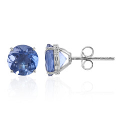 Boucles d'oreilles en argent et Fluorite à couleur changeante
