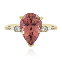 Bague en or et Tourmaline néon du Congo (AMAYANI)