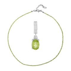 Parure en argent et Péridot