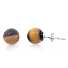 Boucles d'oreilles en argent et Mokaïte