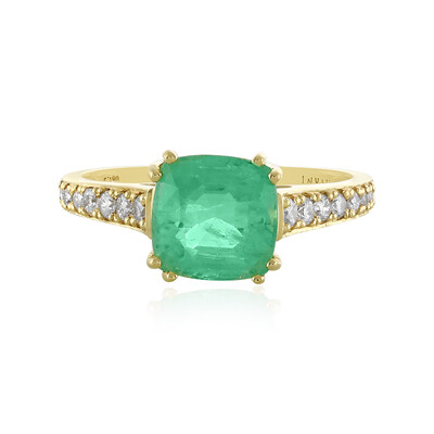 Bague en or et Emeraude d'Ethiopie (AMAYANI)