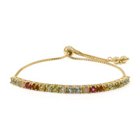 Bracelet en argent et Topaze bleu Suisse