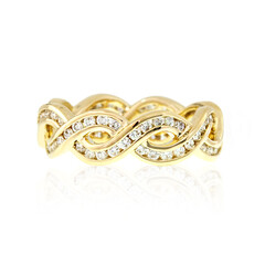 Bague en or et Diamant Flawless (F) (LUCENT DIAMONDS)