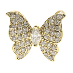 Pendentif en or et Diamant SI1 (H) (CIRARI)