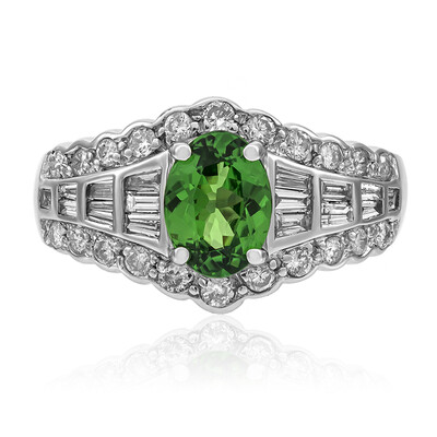 Bague en or et Grenat Tsavorite AAA (CIRARI)