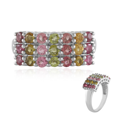 Bague en argent et Tourmaline
