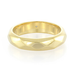 Bague pour homme en argent et Topaze blanche