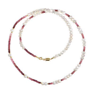 Collier en argent et Perle Keshi