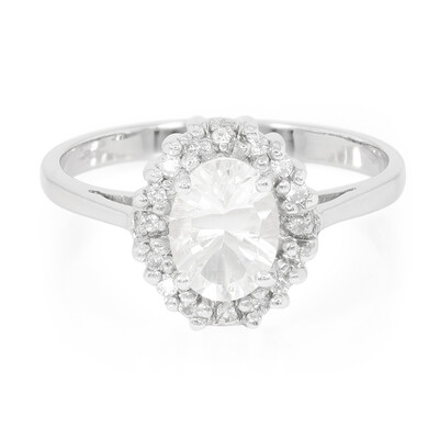 Bague en argent et Pétalite