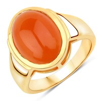 Bague en argent et Cornaline