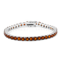 Bracelet en argent et Citrine Madère