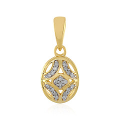 Pendentif en argent et Diamant I2 (I)