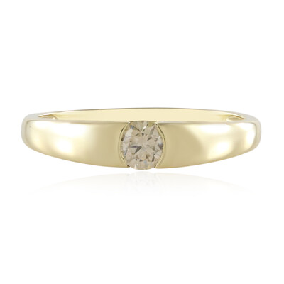 Bague en or et Diamant VS1 champagne
