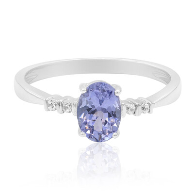 Bague en argent et Tanzanite non chauffée