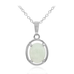 Collier en argent et Aigue-marine