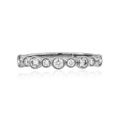 Bague en platine et Diamant Flawless (F) (LUCENT DIAMONDS)