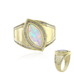 Bague en or et Opale Welo AAA (de Melo)