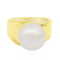 Bague en argent et Perle de culture d'eau douce