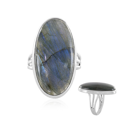 Bague en argent et Labradorite