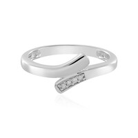 Bague en argent et Diamant I3 (I)