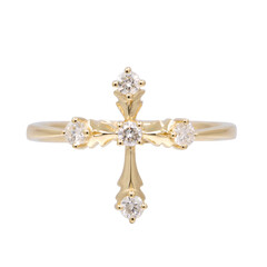 Bague en or et Diamant I1 (H) (CIRARI)