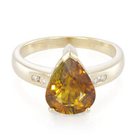 Bague en or et Tourmaline cuprifère