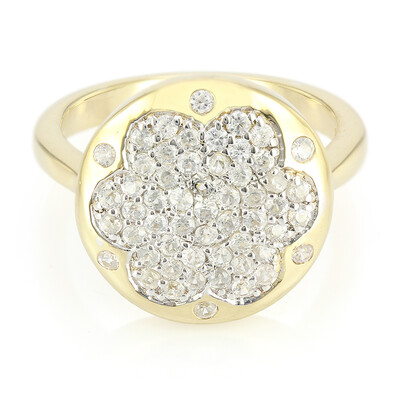 Bague en argent et Zircon