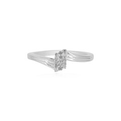 Bague en argent et Diamant I2 (I)