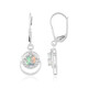 Boucles d'oreilles en argent et Opale Welo
