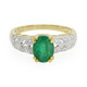 Bague en argent et Emeraude de Bahia