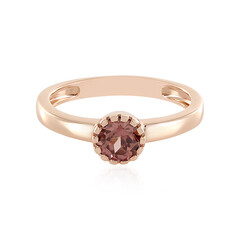 Bague en argent et Zircon rose