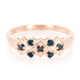 Bague en argent et Diamant fantaisie