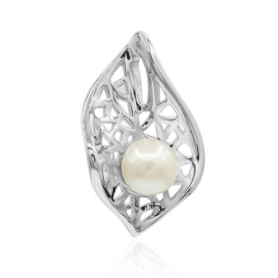 Pendentif en argent et Perle de culture d'eau douce (TPC)
