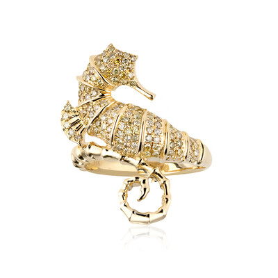 Bague en or et Diamant fancy SI2 (CIRARI)