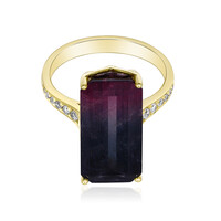 Bague en or et Tourmaline multicolore (CIRARI)