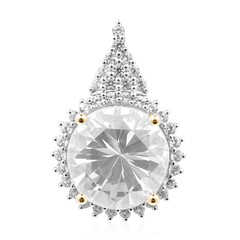 Pendentif en or et Danburite
