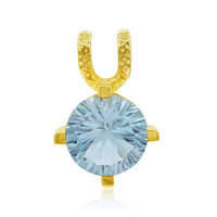 Pendentif en or et Topaze bleu ciel (Adela Gold)