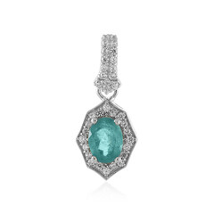 Pendentif en argent et Grandidierite