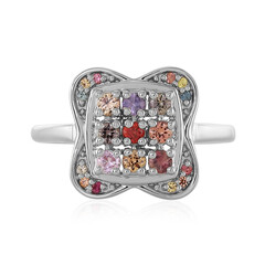 Bague en argent et Saphir