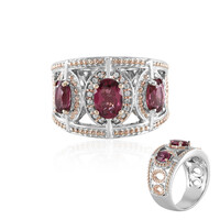 Bague en argent et Grenat du Malawi (Dallas Prince Designs)