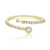 Bague en or et Diamant SI2 (H) (CIRARI)