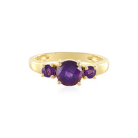 Bague en argent et Améthyste