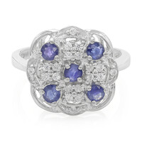 Bague en argent et Saphir de Kanchanaburi